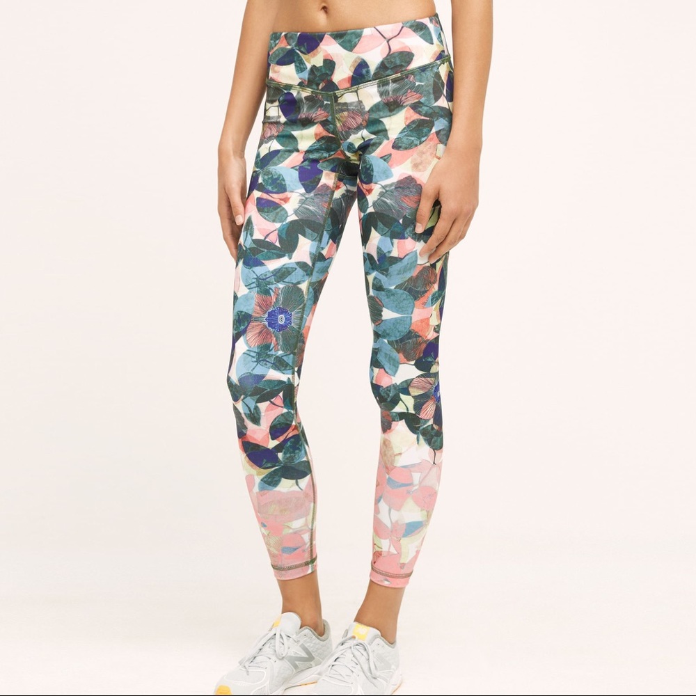 Pure + Good aquarelle leggings NWOT